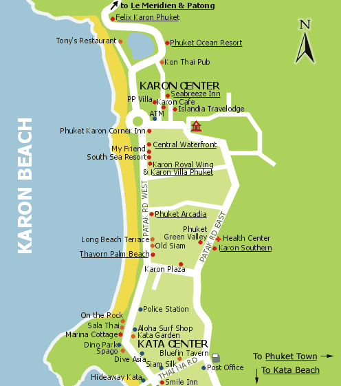 Map of Patong